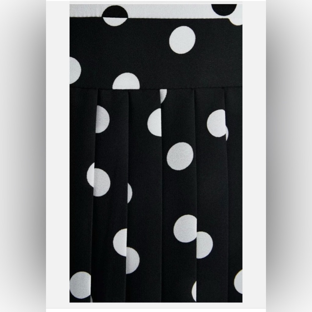 Zara new without tags polka dot dress xs - Picture 10 of 14